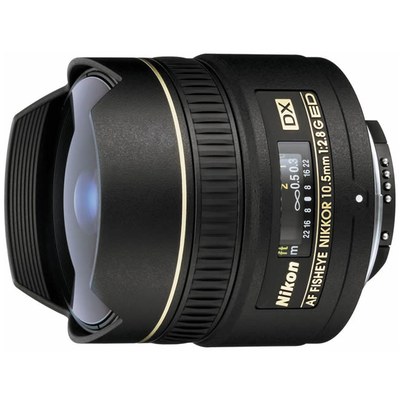 Nikon AF DX Fisheye-Nikkor 10.5mm F2.8G ED 鏡頭規格、價錢及