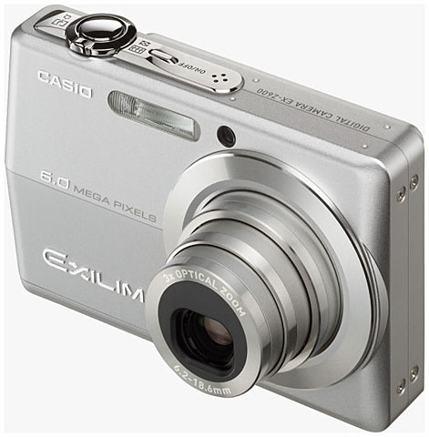 【動作品・転送特典無料有】CASIO EXILIM EX-Z600 SILVER 中古：B(並品)】カシオ EXILIM ZOOM EX-Z600 シルバー | 2442660005076