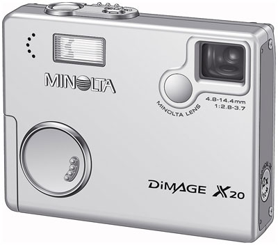 Minolta DiMAGE X20 (已停產) 香港價錢、相機規格及相關報道