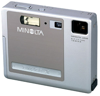 Minolta Dimage X (已停產) 香港價錢、評測報告、相機規格及相關報道