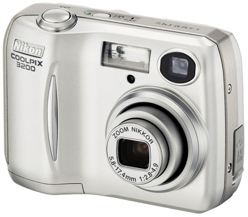 【動作確認済】Nikon Coolpix 3200 デジタルカメラ　単三電池付き Amazon.com : Nikon Coolpix 3200 3.2MP Digital Camera with 3x