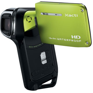 SANYO Xacti DMX-CG9 9.1 三洋電機 K9174772 Sanyo Xacti VPC-CG9 Flash Memory Camcorder (Silver) | Camera