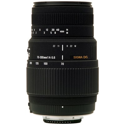 Sigma 70-300mm F4-5.6 DG MACRO for Nikon（已停產） 鏡頭規格、價錢