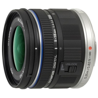 Olympus M.Zuiko Digital ED 9-18mm F4-5.6 鏡頭規格、價錢及介紹 